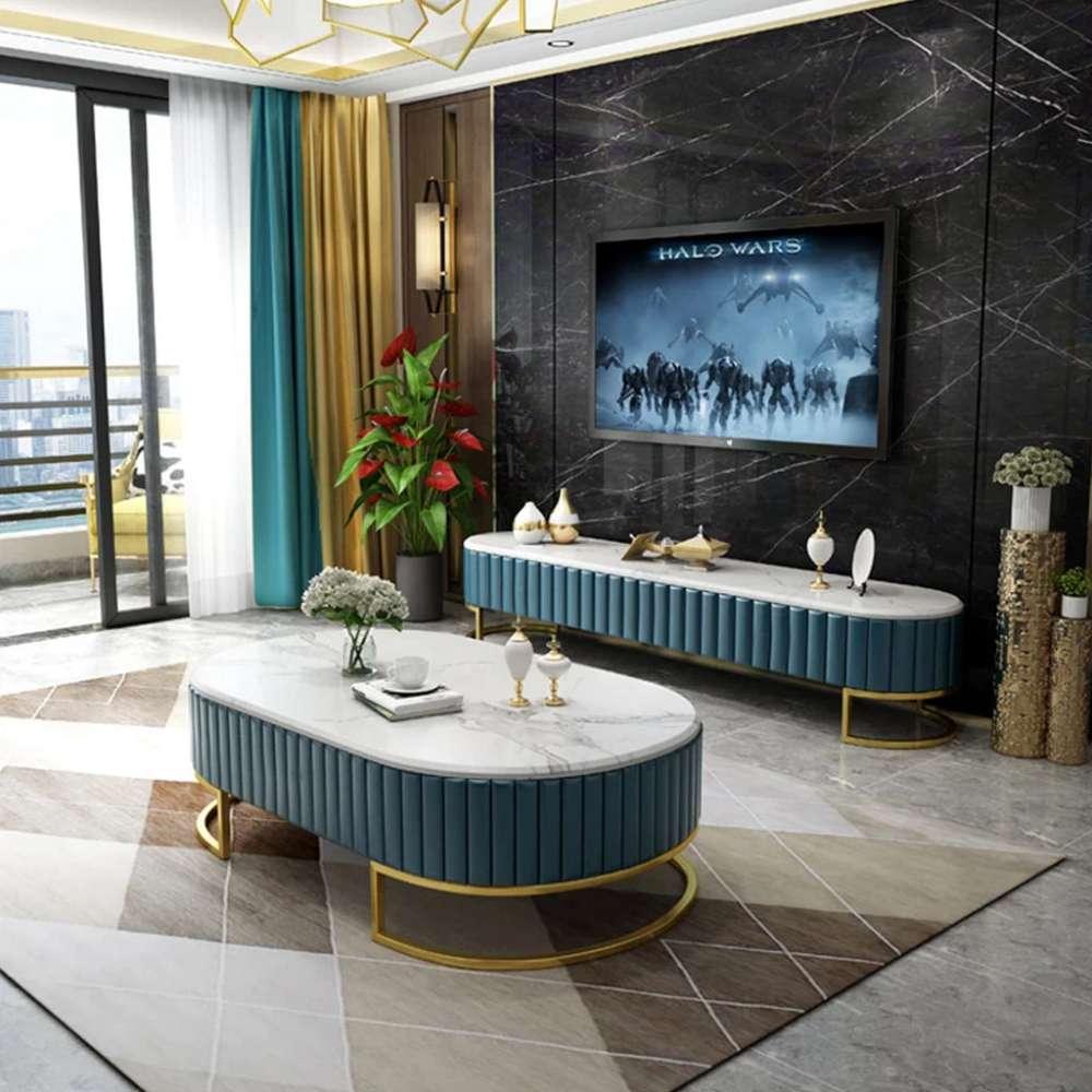 Luxury Creative Style Center Table & TV Combination Living Room Set -813 - 92Bedding