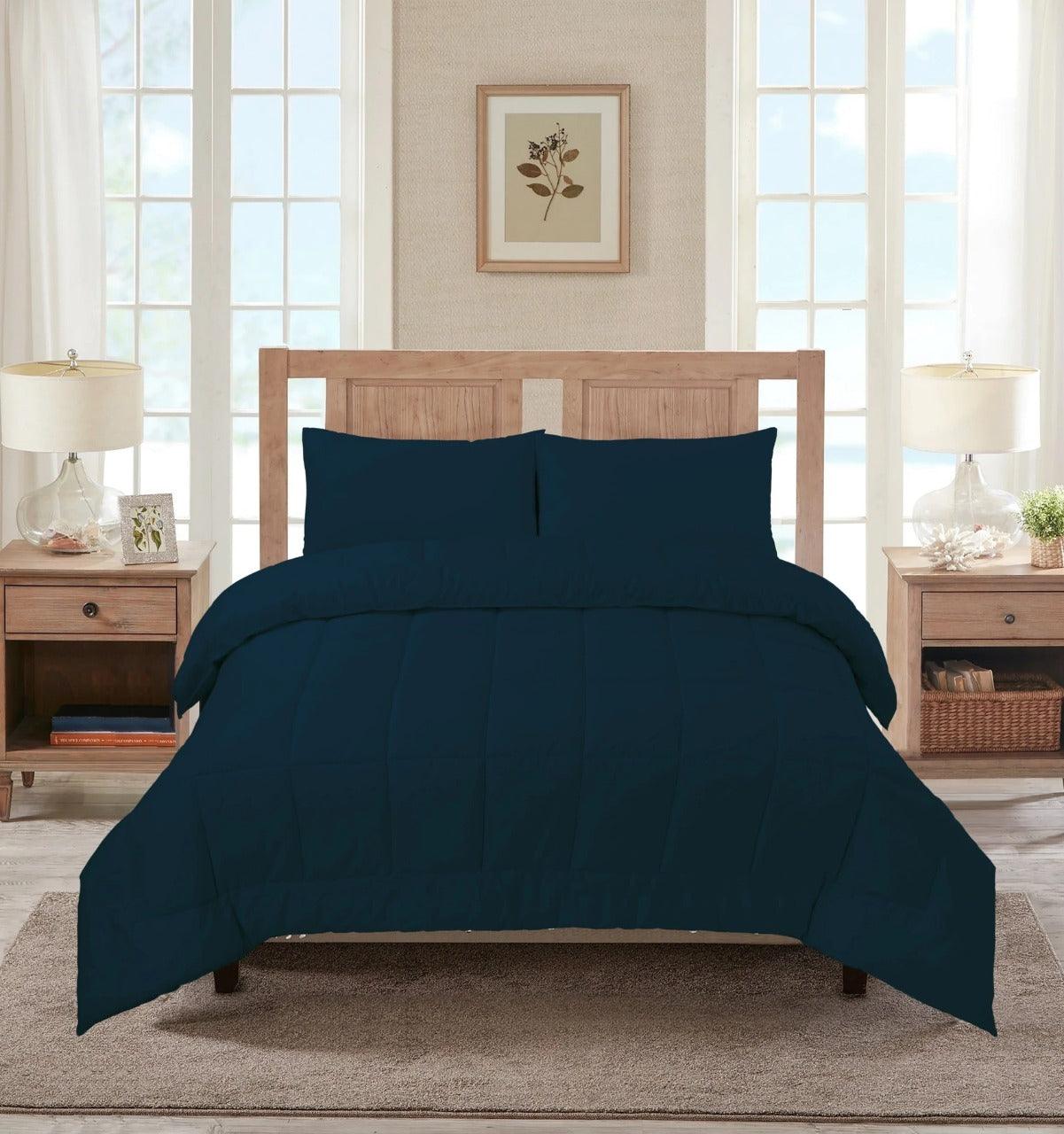 Deep Blue Summer Comforter - 92Bedding