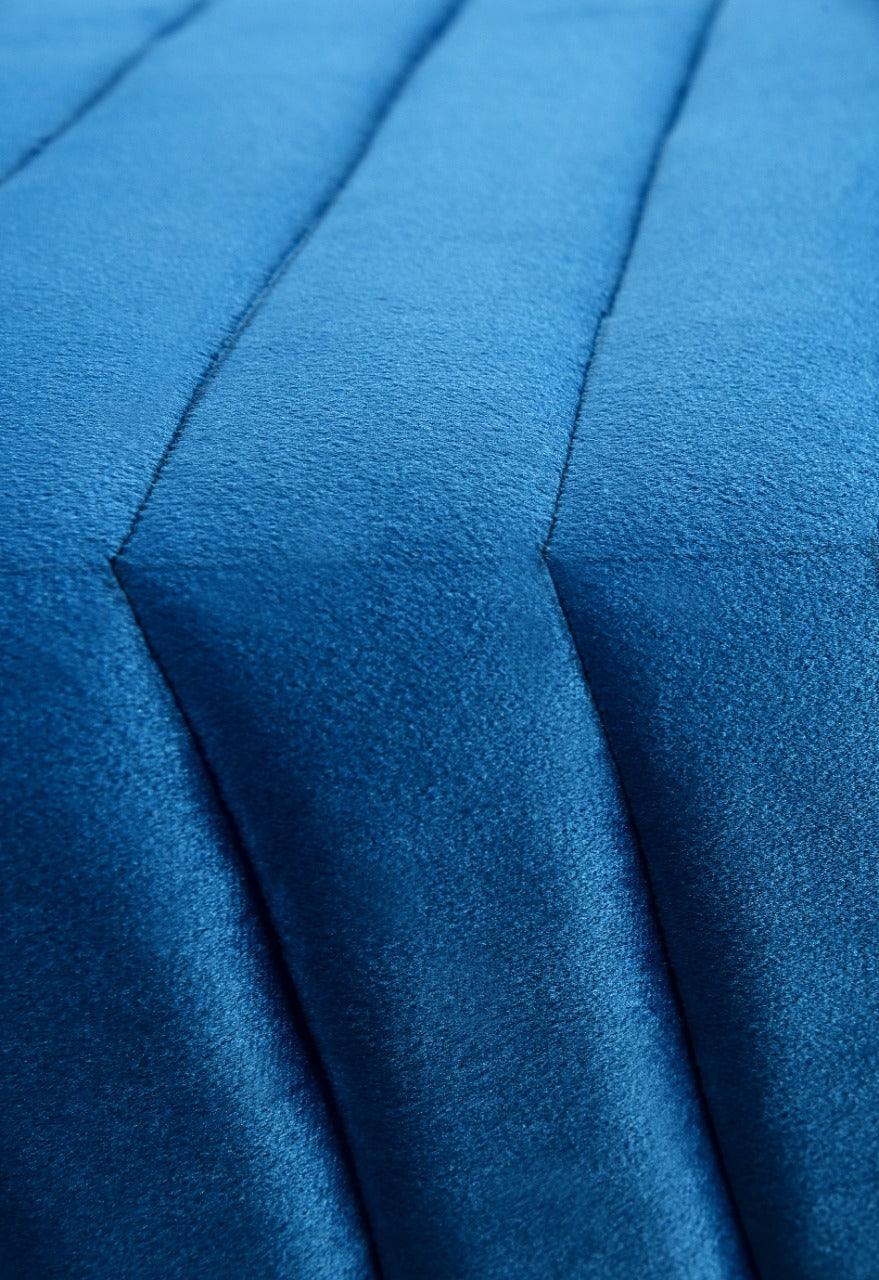 2 Seater Luxury Velvet Steel Stool-923 - 92Bedding