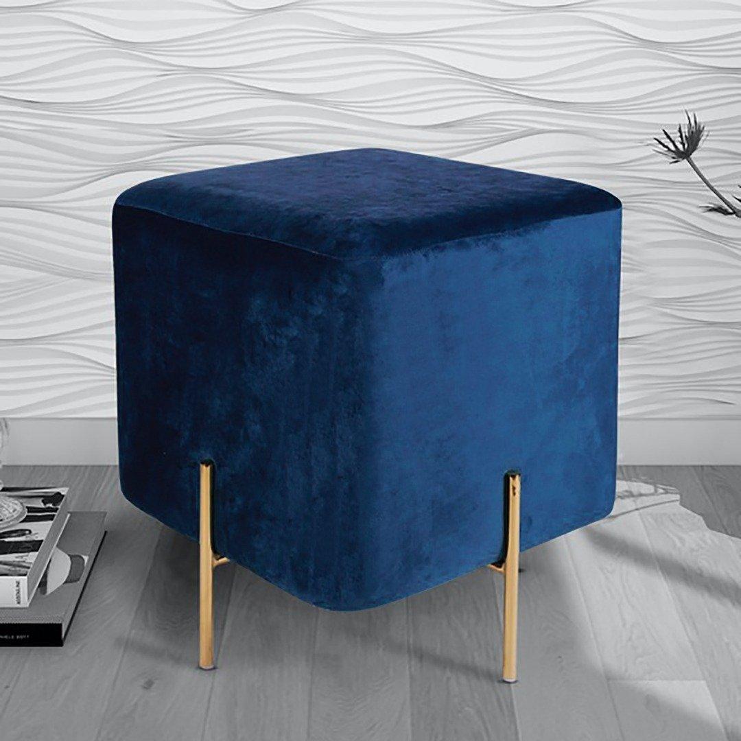 Wooden stool With Steel Stand -214 - 92Bedding