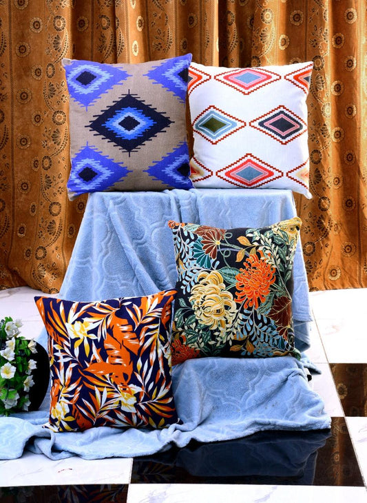 Pack of 4 Duck Digital Printed Cushion covers - 92Bedding