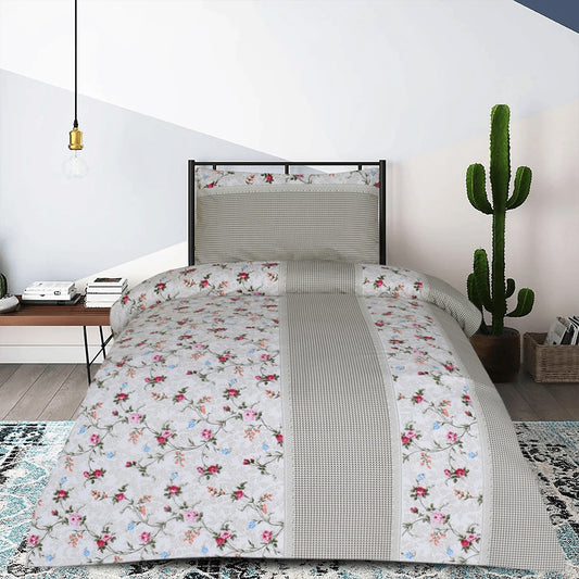 2 Pcs Printed Bed Sheet NB-1056