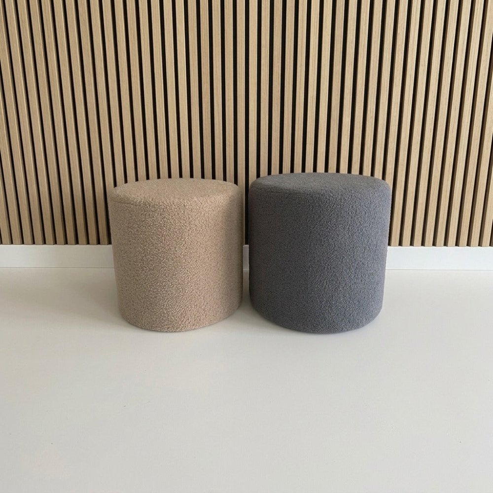2 Pcs Round Booklay Stools - 1591 - myhomestyle.pk