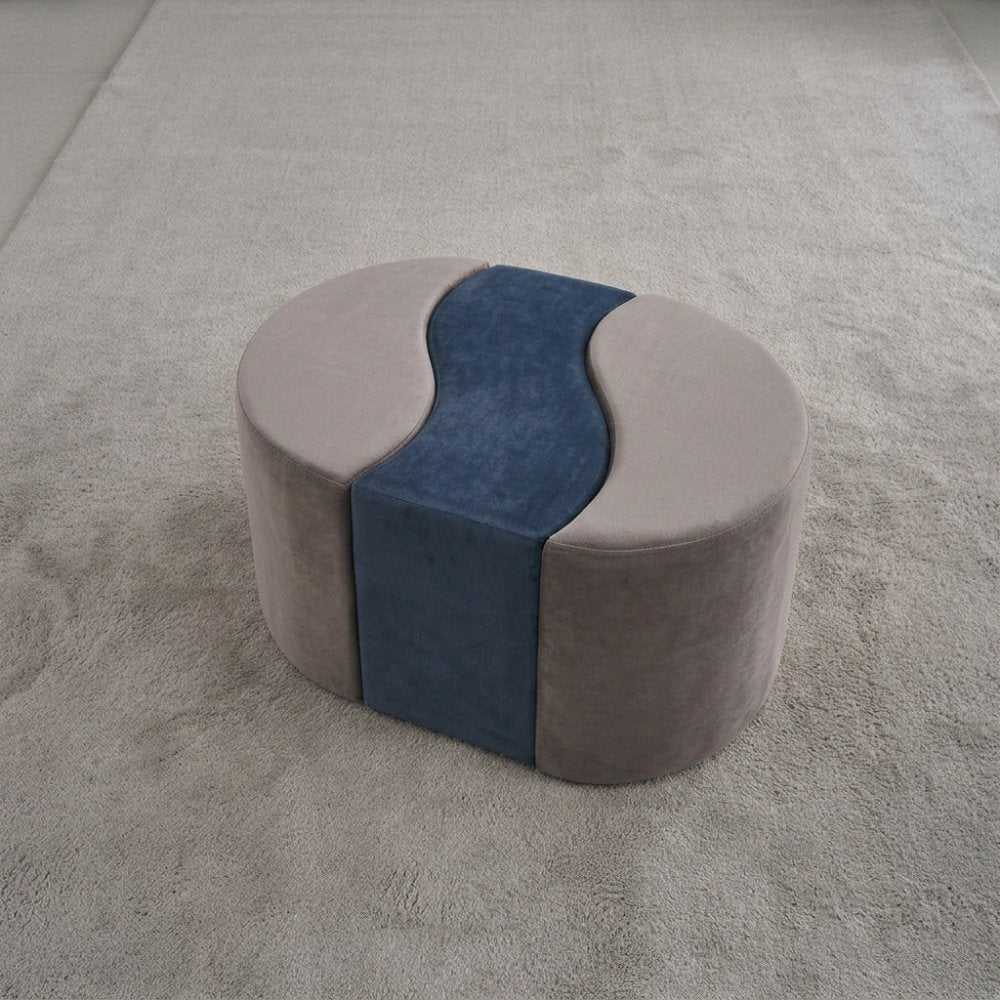 3 Pcs Curve Velvet Stool - 1594 - myhomestyle.pk