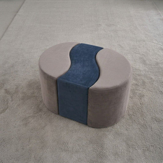3 Pcs Curve Velvet Stool - 1594 - myhomestyle.pk