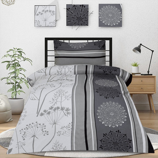 2 Pcs Printed Bed Sheet NB-1044