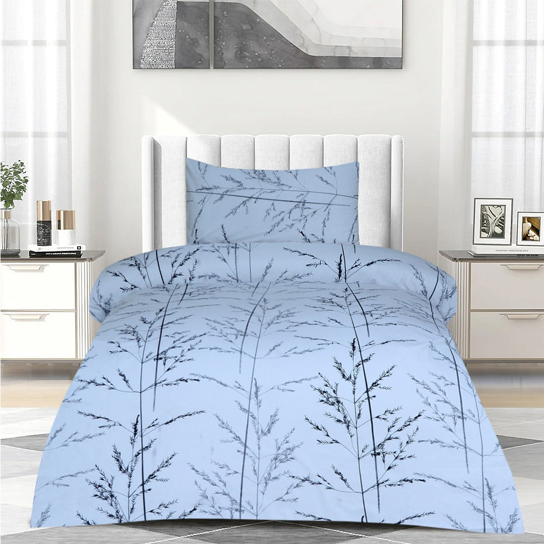 2 Pcs Printed Bed Sheet NB-1205