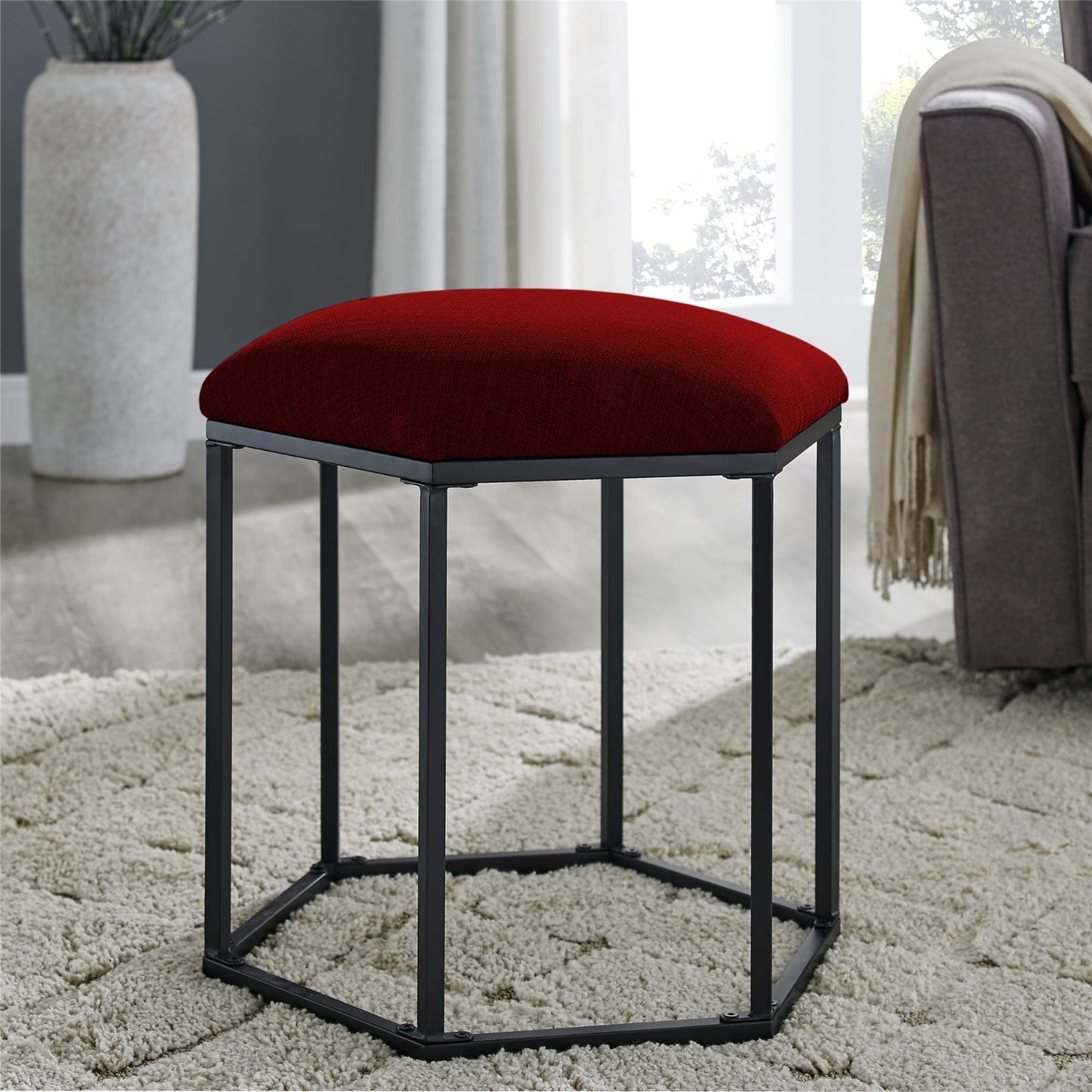 Luxury Round Ottoman Stool- 1463