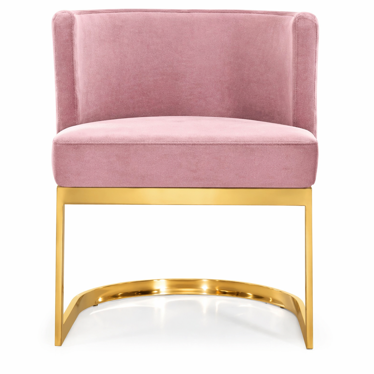 Elegant Velvet Metal Lounge Wedding Chair-1224