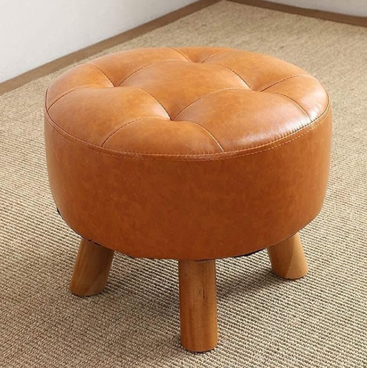 Tufted Single Ottoman Luxury Stool - 1437