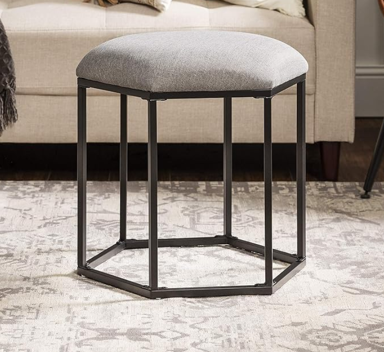 Luxury Round Ottoman Stool- 1463