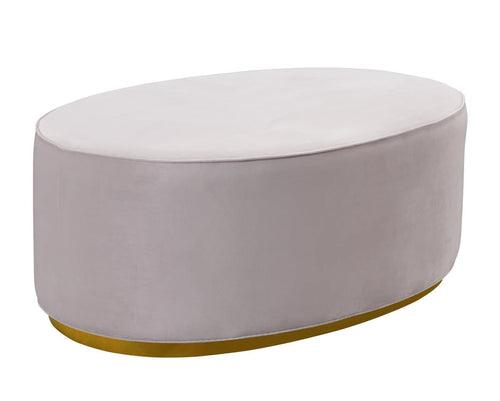 Luxury Scarlett Oval Ottoman Stool-1225 - 92Bedding