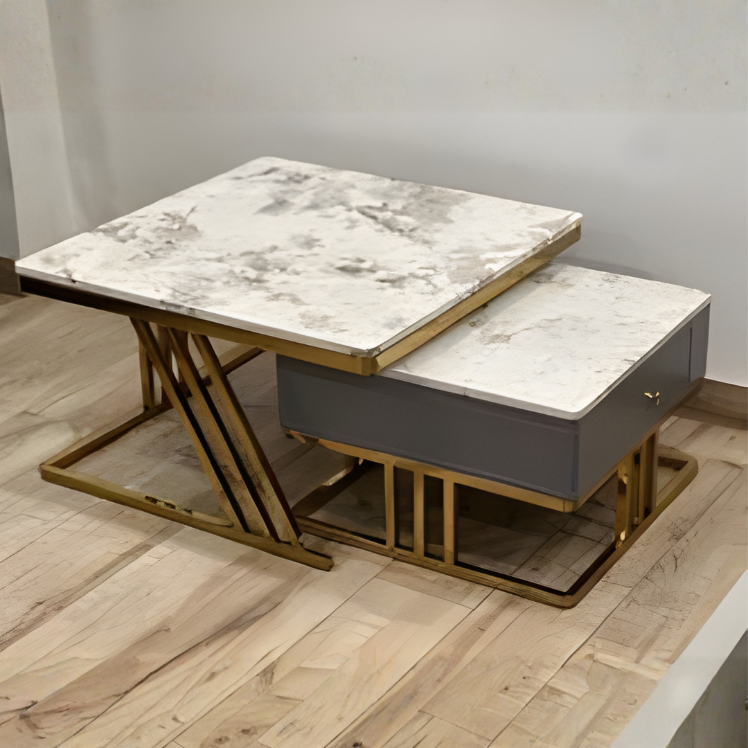 Monarch Gold Frame Center Table - 1561
