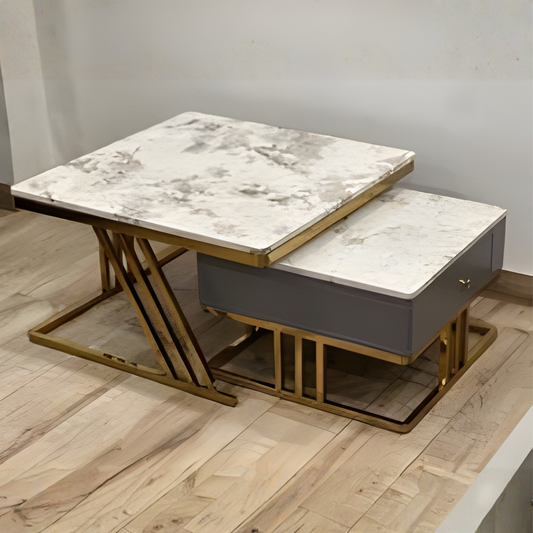 Monarch Gold Frame Center Table - 1561