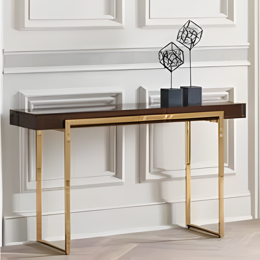 Linea Noir Console Table - 1564