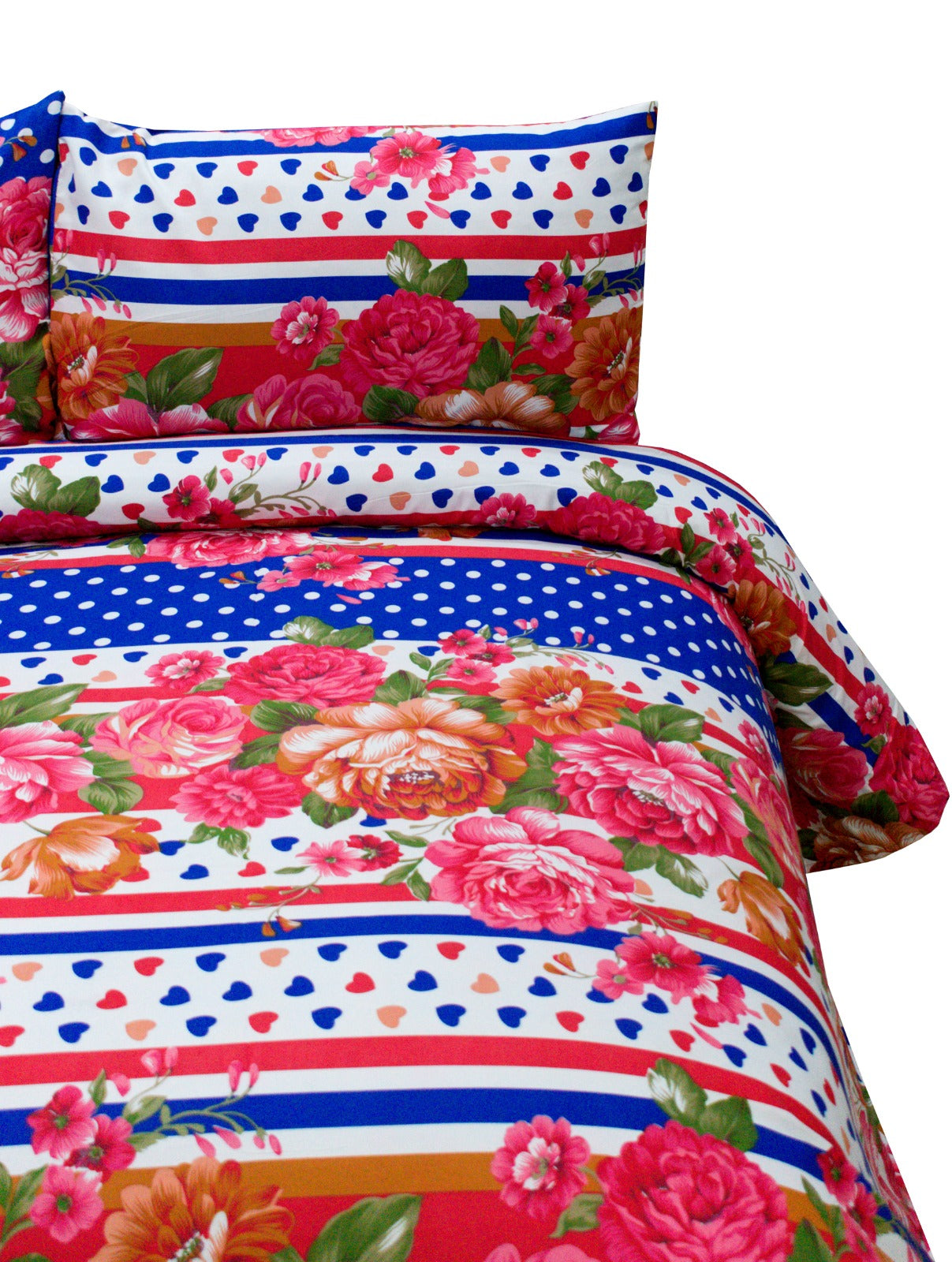 3 PCS PRINTED KING SIZE BED SHEET 821