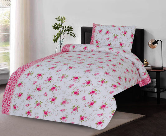 2 Pcs Printed Bed Sheet MHS-909