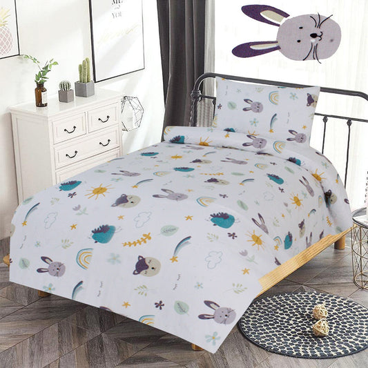 2 Pcs Printed Bed Sheet MHS-907