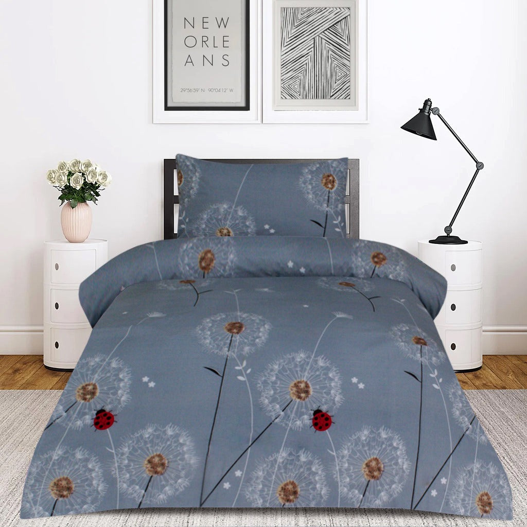 2 Pcs Printed Bed Sheet NB-971