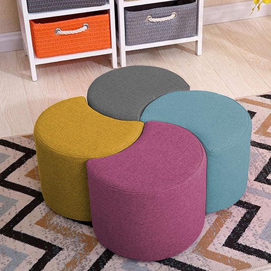 Pack of 4 Ottoman Luxury Stool Set - 1439