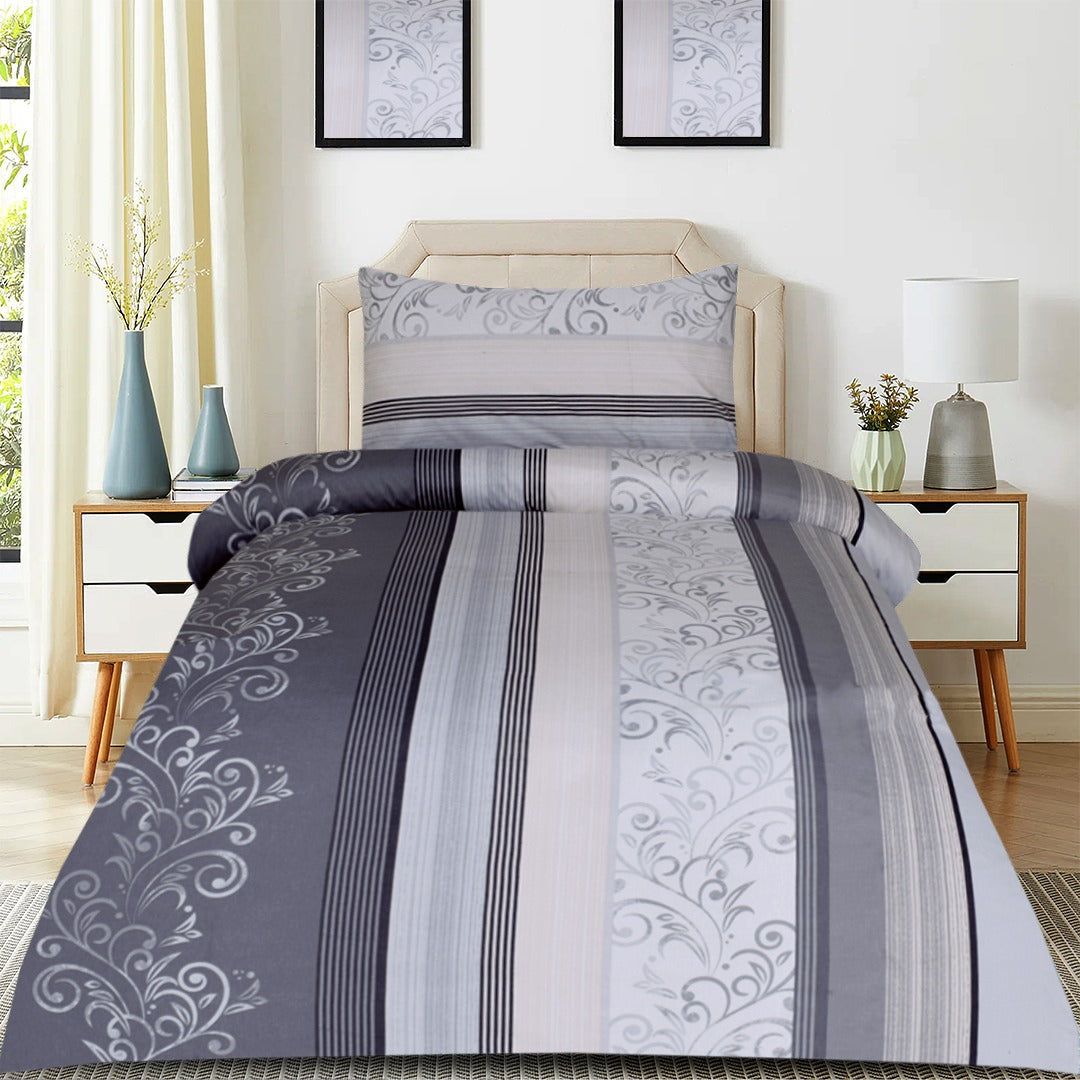 2 Pcs Printed Bed Sheet NB-1080