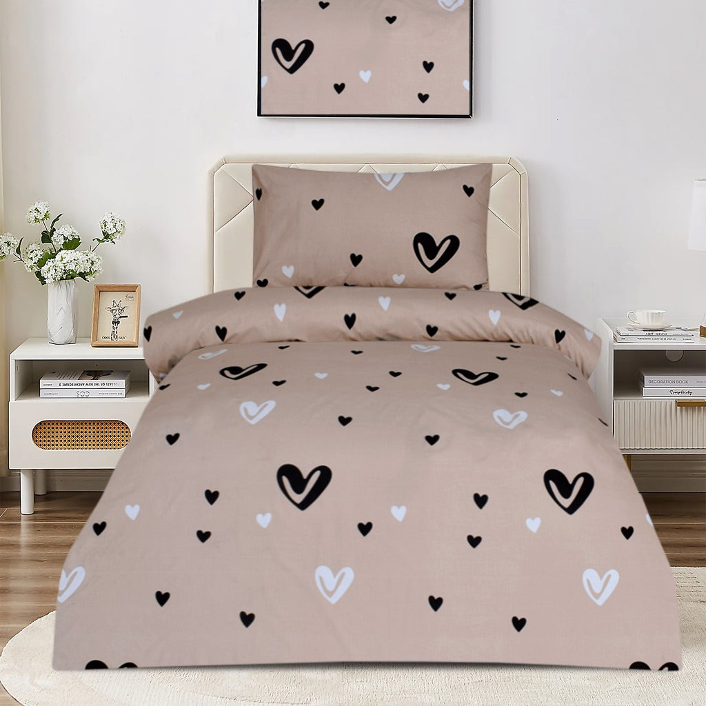 2 Pcs Printed Bed Sheet NB-1081