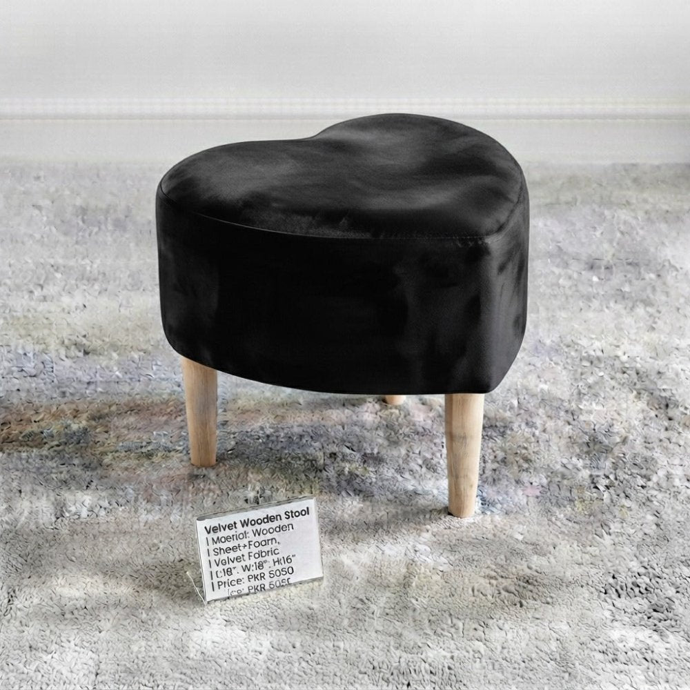 Heart Shaped Single Seater Stool - 1588 - myhomestyle.pk