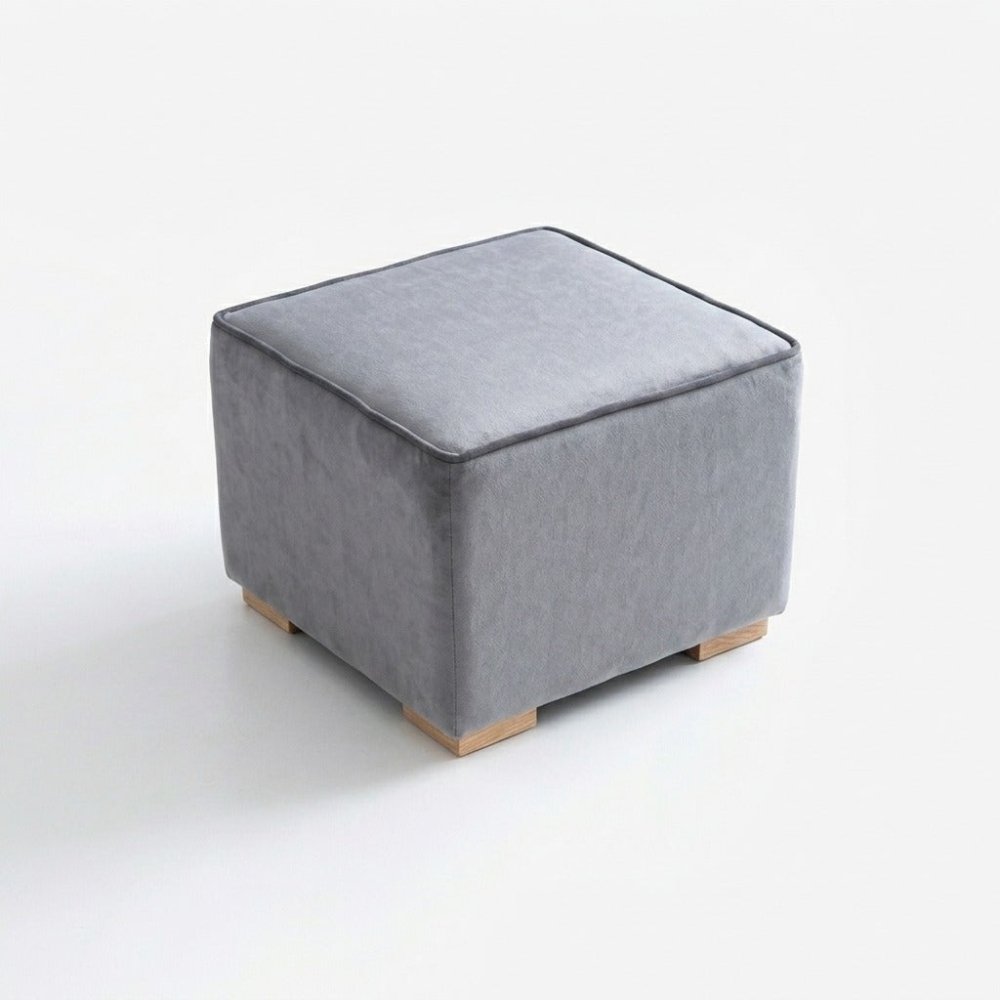 Single Seater Square Premium Stool - 1587 - myhomestyle.pk