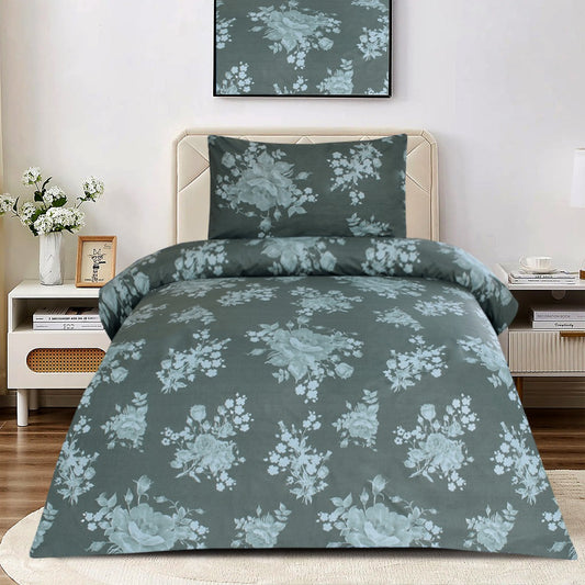 2 Pcs Printed Bed Sheet NB-1070