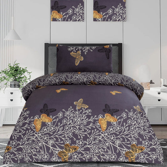 2 Pcs Printed Bed Sheet NB-1071