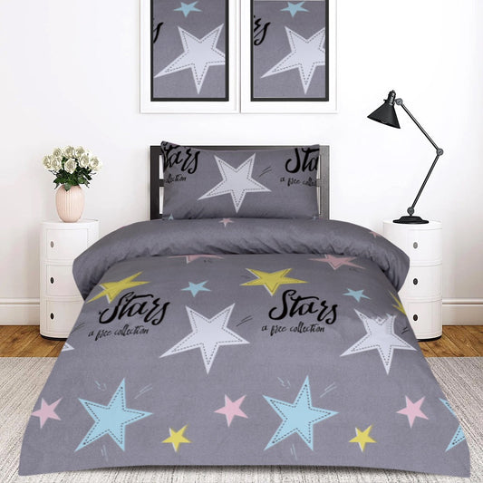 2 Pcs Printed Bed Sheet NB-1077