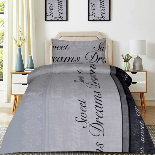 2 Pcs Printed Bed Sheet NB-1083