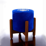 Drone Shape Round stool With Embroidery -371 - 92Bedding
