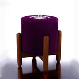 Drone Shape Round stool With Embroidery -376 - 92Bedding