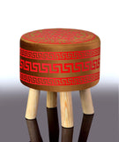 Wooden stool Vercase Design round shape-742 - 92Bedding