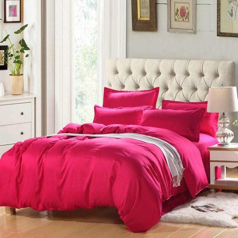 Luxury Shocking Pink Duvet Set - 92Bedding
