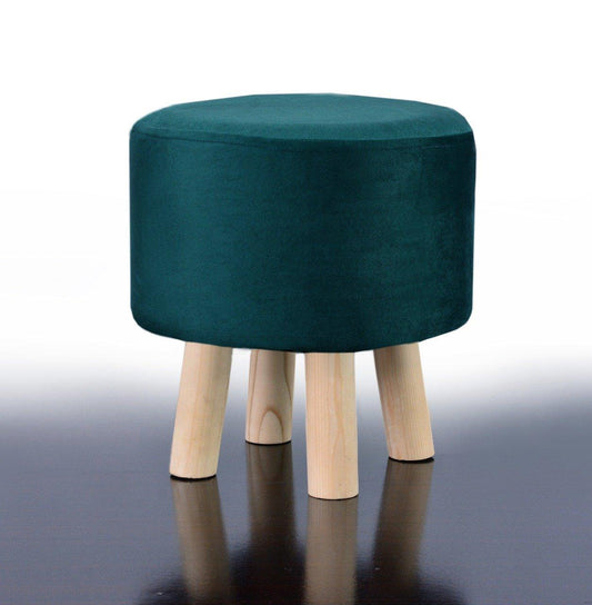 Wooden stool round shape-549 - 92Bedding
