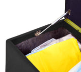 3 Seater Ottoman Storage Box With Embroidery-920 - 92Bedding