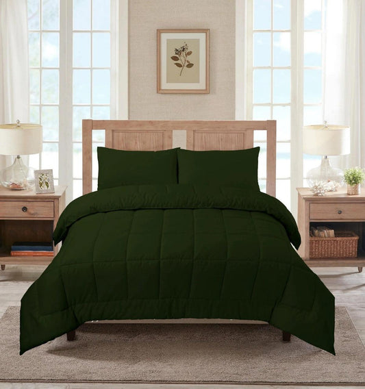Forest Green Summer Comforter - 92Bedding