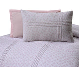 Printed Pleated Duvet Set 8 pieces King Size - 92Bedding