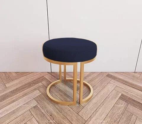 Luxury Stool With Steel Stand-628 - 92Bedding