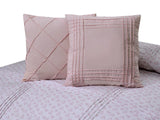 Printed Pleated Duvet Set 8 pieces King Size - 92Bedding