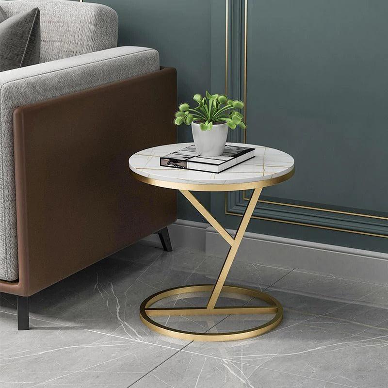 Modern Metal Side Table (001) - 92Bedding