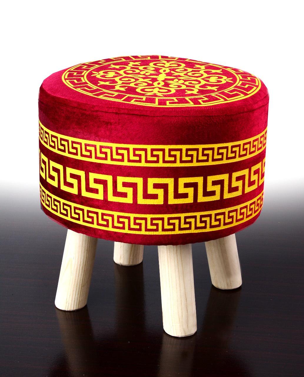 Wooden stool Vercase Design round shape-710 - 92Bedding