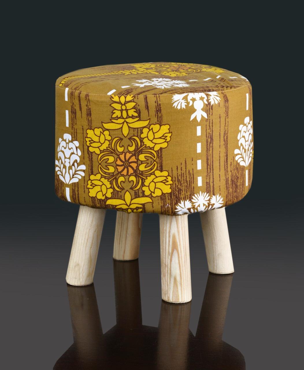 Wooden stool round shape-679 - 92Bedding