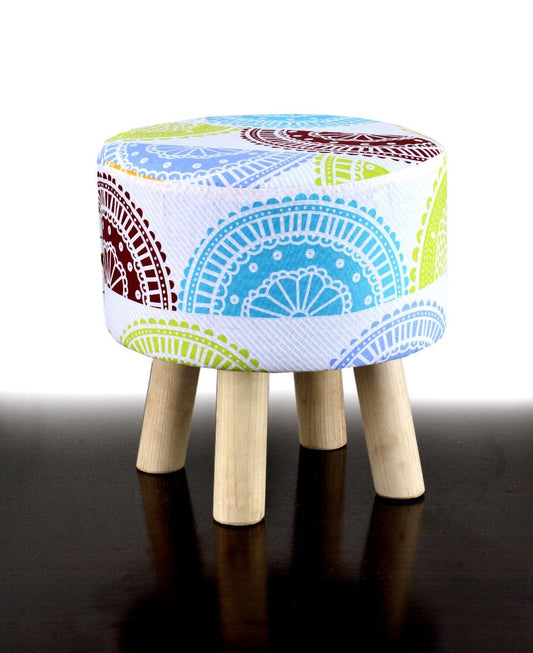 Wooden stool round shape-752 - 92Bedding