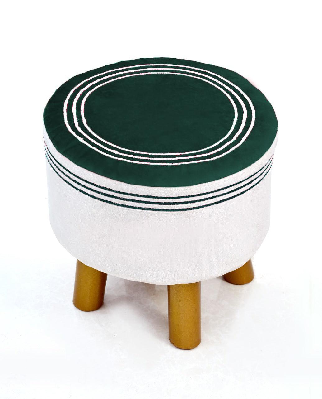 Wooden stool round shape-938 - 92Bedding
