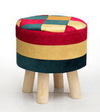 Wooden stool round shape-847 - 92Bedding