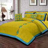 8 Pc's Luxury Embroidered Duvet Creative Design - 92Bedding