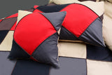 8 Pcs Chess Corded Duvet Set - 92Bedding